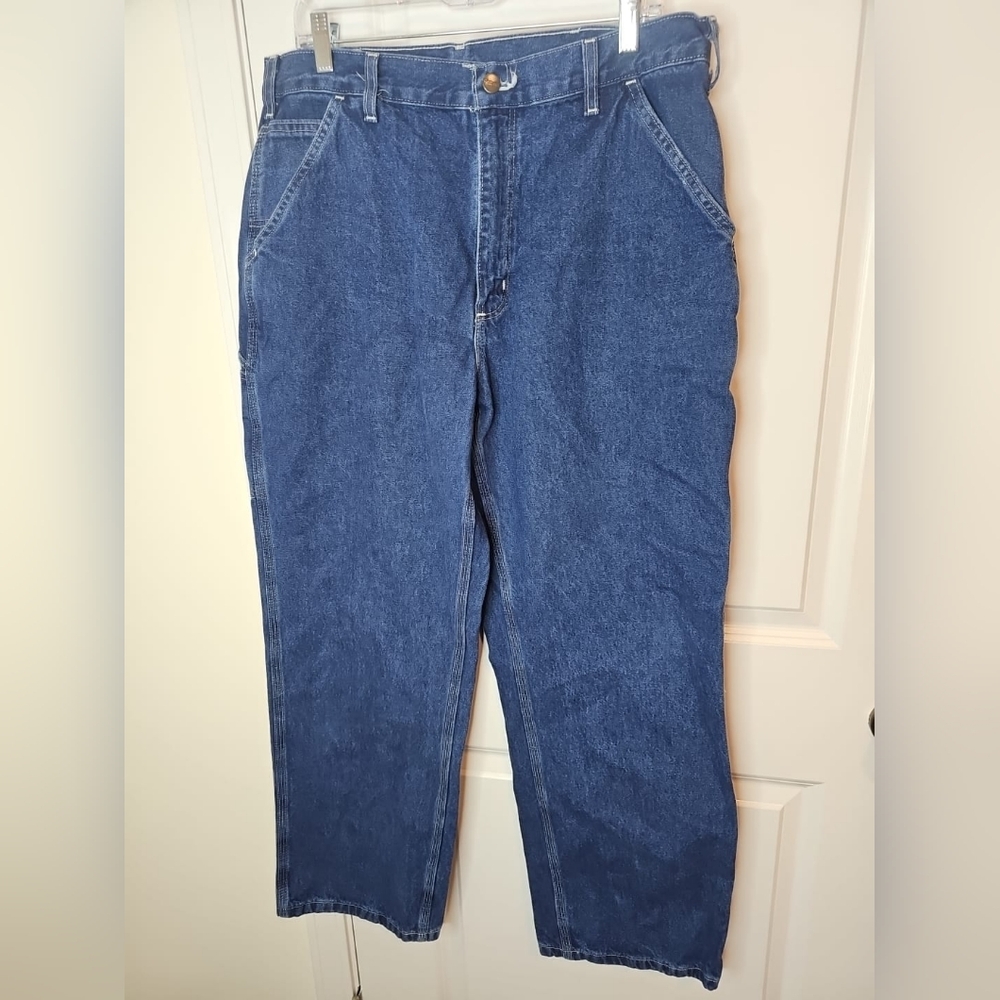 Carhart Classic Blue Men's Jeans Size 36X30